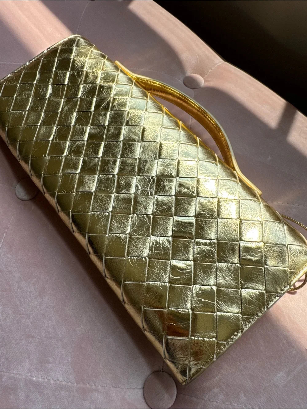Bottega Veneta Andiamo Intrecciato Clutch Bag